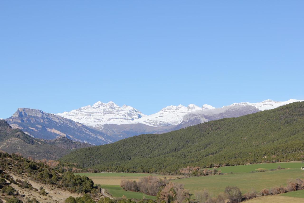 Casa Encuentra, En El Pirineo Al Lado De Ainsa Pension El Pueyo de Araguás Buitenkant foto