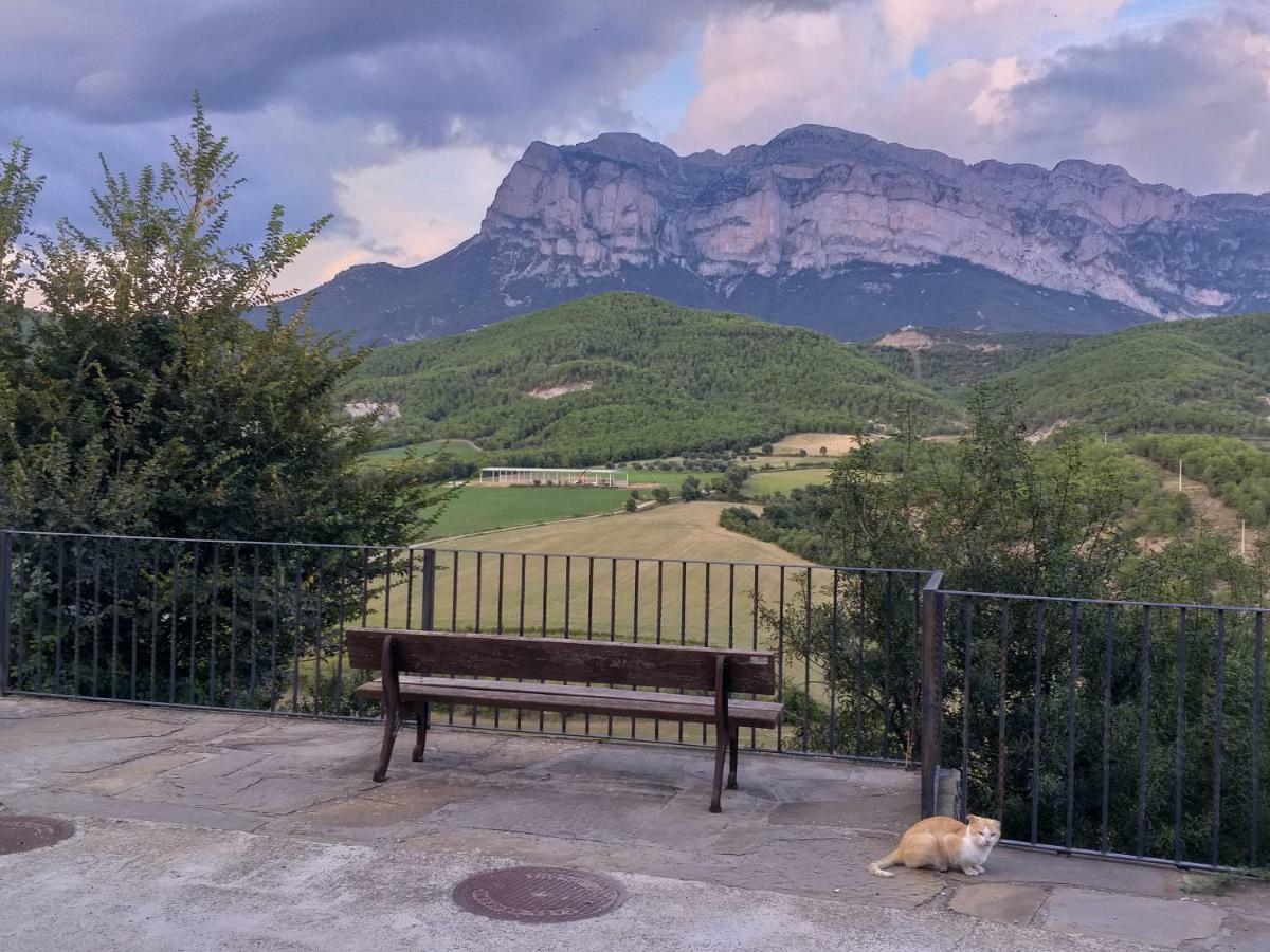 Casa Encuentra, En El Pirineo Al Lado De Ainsa Pension El Pueyo de Araguás Buitenkant foto